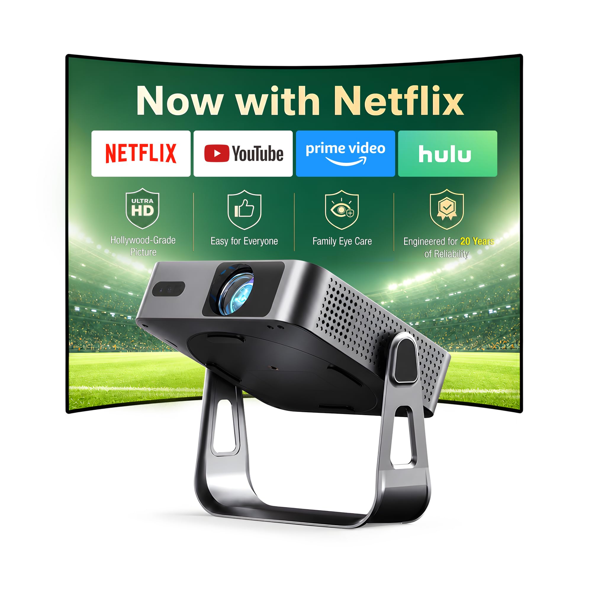 Amazon.com: 【Officially-Licensed APP & Native 1080P】 Thinnest